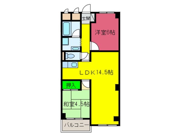 西谷商事株式会社第一ビルの物件間取画像